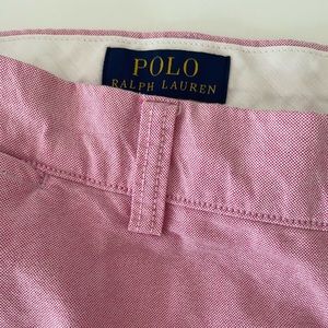 Polo Ralph Lauren pink Oxford cloth shorts 40 w